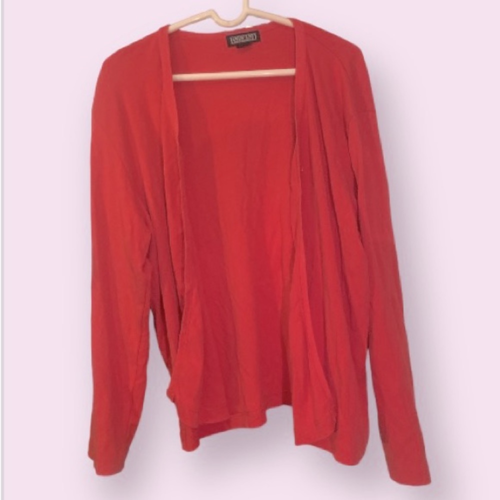 Land’s End women’s pink sweater size XL